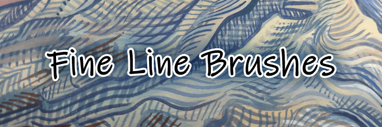 Fine Line Brushes Banner