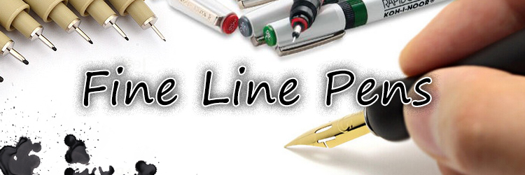 Fine Line Pens Banner