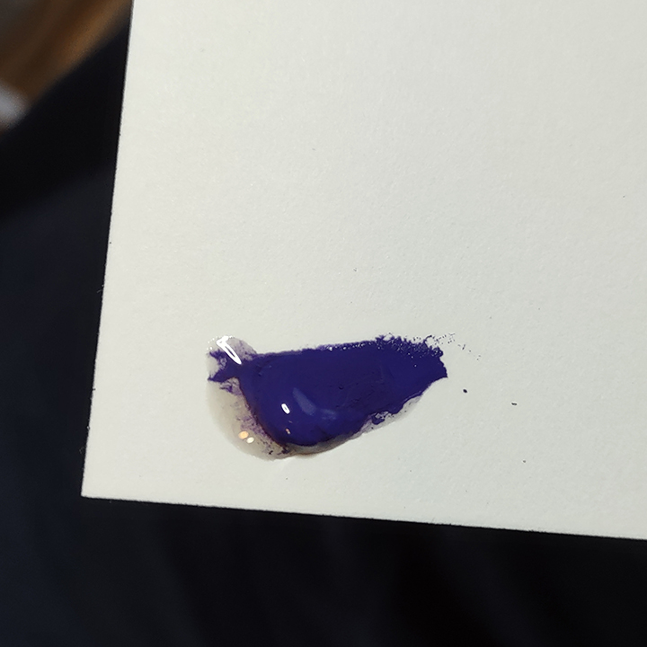 Picture of paint blob
