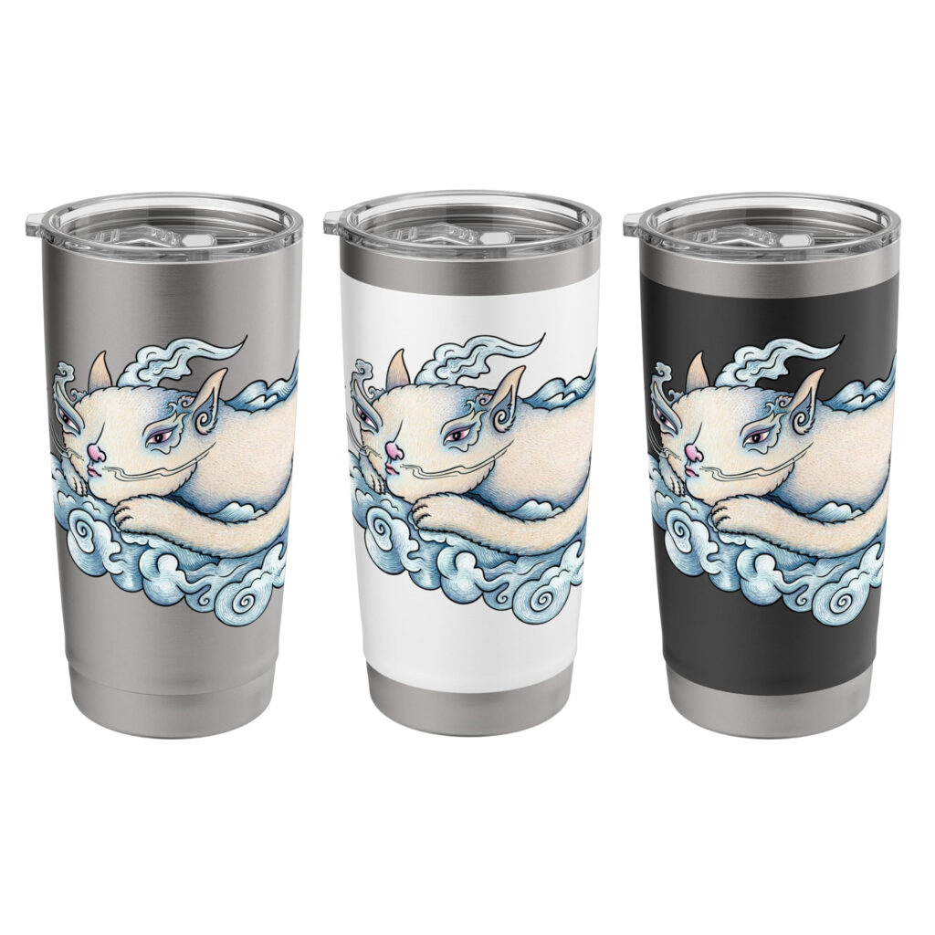 Image of Cloudy Cat Tumblers