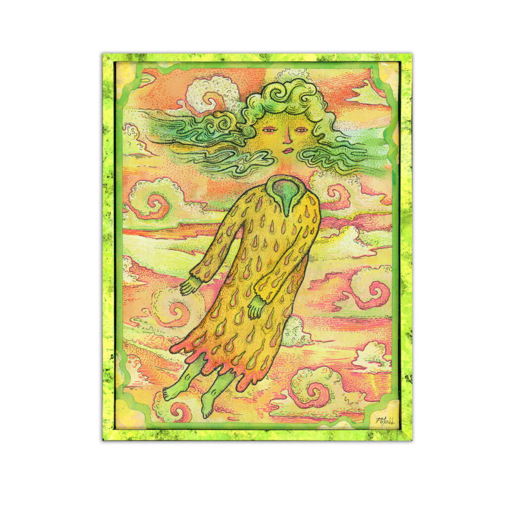 Picture of "Melon Monsoon", #4 in the Drifting Raincoat series.