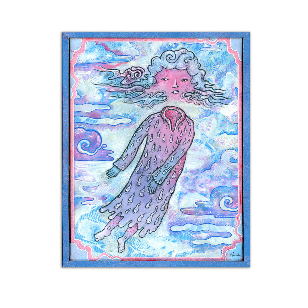 Picture of "Warm Storm", #2 in the Drifting Raincoat series.