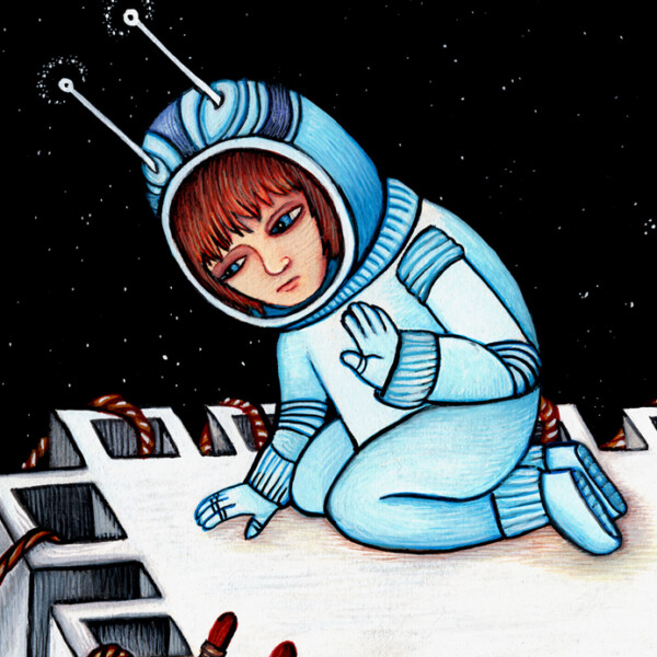 Arrival at Space Dock By Poxodd (Close up)