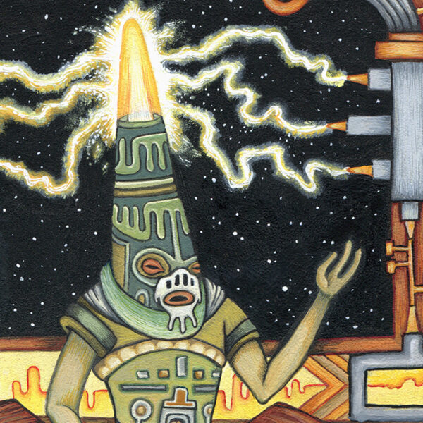 The Conductor by Poxodd (Close up)