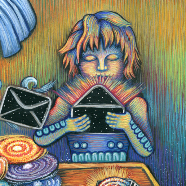 Starry Envelopes (close up)