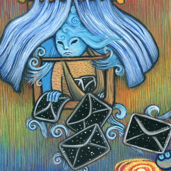 Starry Envelopes (close up)