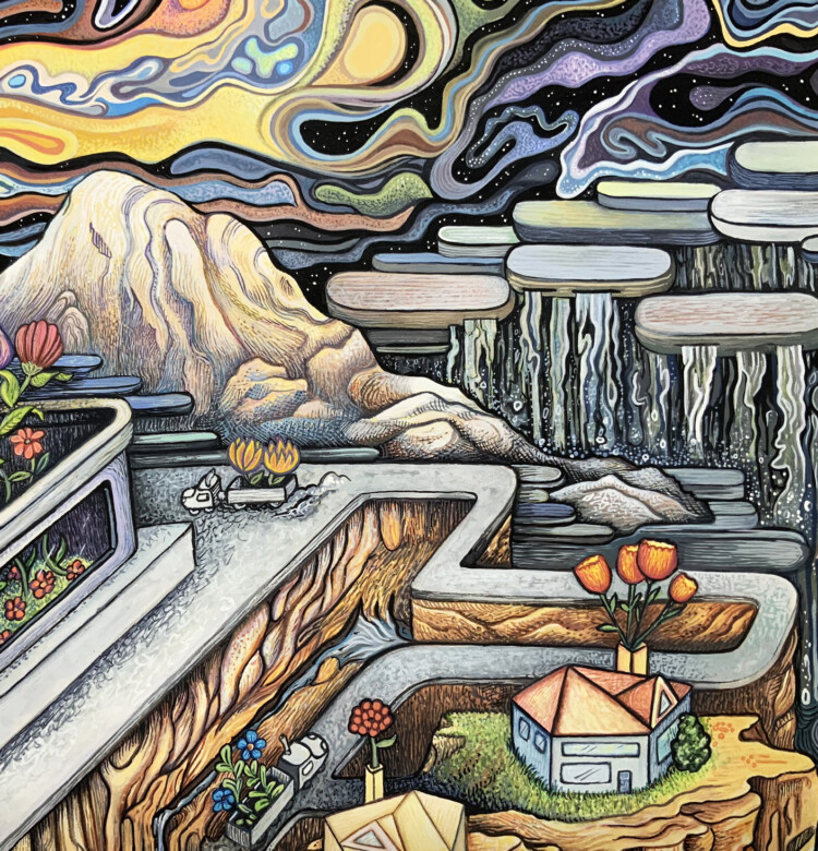 The Flower Factory By Poxodd (Close up)