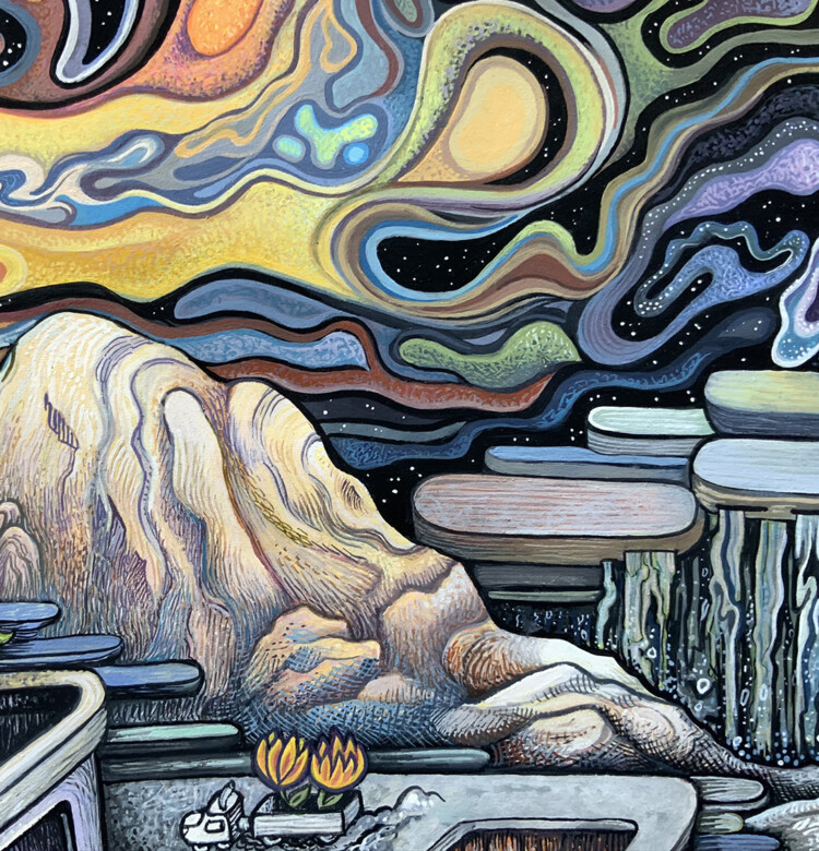 The Flower Factory By Poxodd (Close Up)