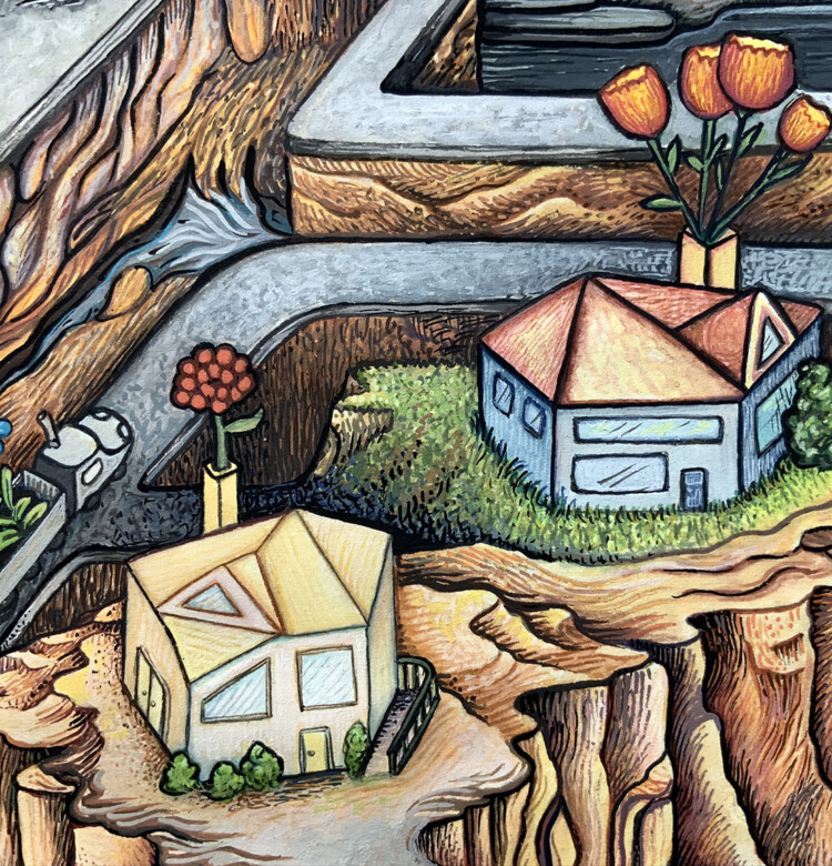 The Flower Factory By Poxodd (Close Up)