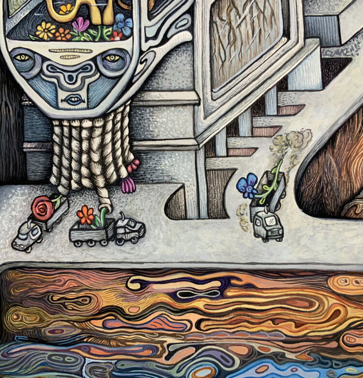 Flower Factory (Zoomed) by Poxodd