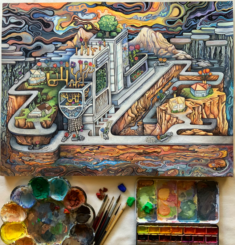 The Flower Factory by Poxodd