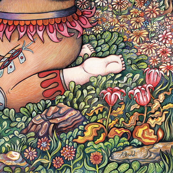 The Bard (detail) by Poxodd