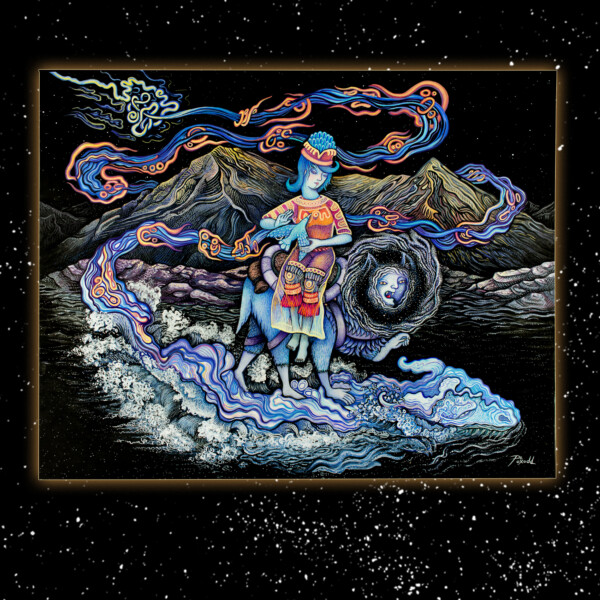 Touchdown On Star Lake Painting By Poxodd