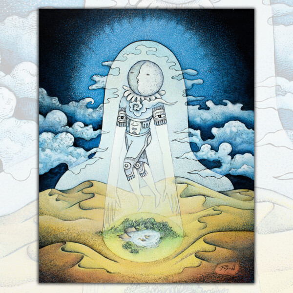 Moonlit Oasis art by poxodd