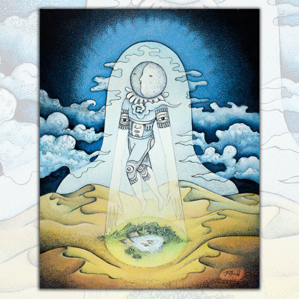 Moonlit Oasis art by poxodd