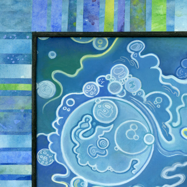 Nest of Strings cropped and zoomed