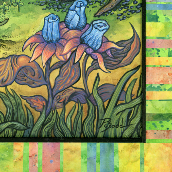 Nest of Strings cropped and zoomed