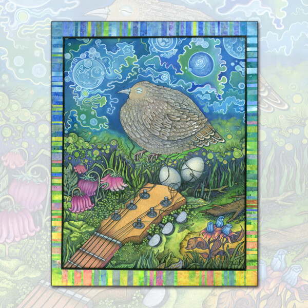 Nest of Strings cropped and zoomed